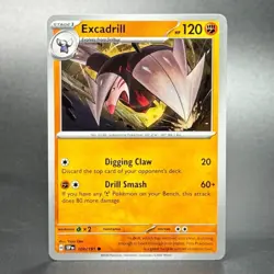 Pokemon Scarlet & Violet: Surging Sparks #109/191 Excadrill - Image 1