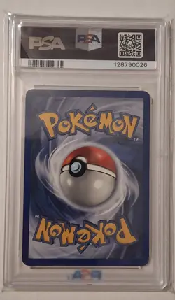 2000 POKEMON PROMO BLACK STAR POKEMON LEAGUE #9 MEW HOLO PSA 8 Vintage - Image 2
