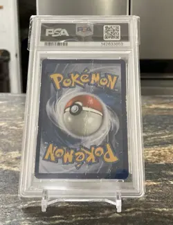 Pokemon Lillie's Full Force Ultra Rare Holo 230/236 Cosmic Eclipse PSA 1 Pop 5 - Image 5