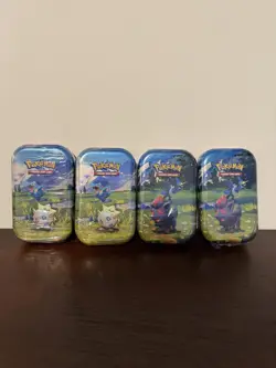 Pokemon Ascended Heroes Mini Tins - Lot of 4 (Factory Sealed) w/Box - Image 1