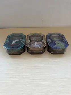 🔥Pokemon TCG Triple Whammy Tin Lot Set (3) – Sealed Tins🔥 - Image 2