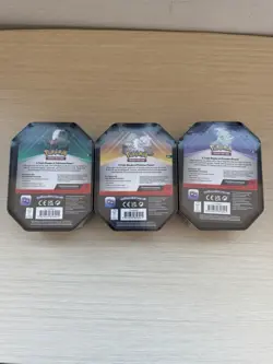 🔥Pokemon TCG Triple Whammy Tin Lot Set (3) – Sealed Tins🔥 - Image 3