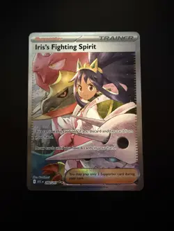 Pokemon TCG Iris's Fighting Spirit Trainer Ascended Heroes 292/217 SIR - Image 1