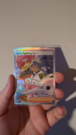 Pokemon TCG Iris's Fighting Spirit Trainer Ascended Heroes 292/217 SIR - Image 2