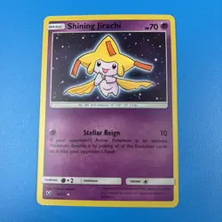 Pokemon Shining Legends Shining Jirachi 42/73 Holo Ultra Rare NM - Image 1