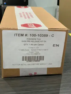 Pokemon Scarlet & Violet 09 Journey Together Re-Release Kit Factory Sealed Case - Image 2