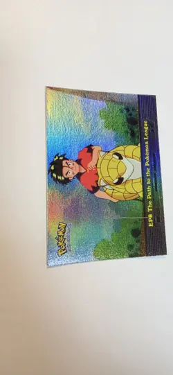 Topps Pokemon EP8 The Path To The Pokemon League Rainbow Foil Blue Label - Image 2