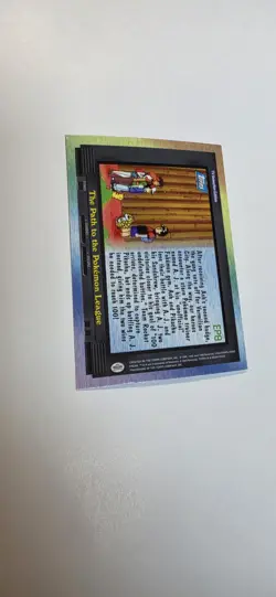 Topps Pokemon EP8 The Path To The Pokemon League Rainbow Foil Blue Label - Image 3