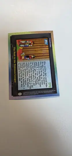 Topps Pokemon EP8 The Path To The Pokemon League Rainbow Foil Blue Label - Image 4