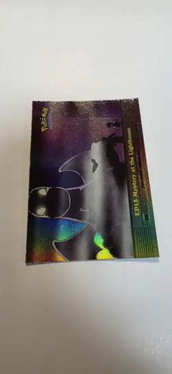 Pokemon Topps Series 2 EP13 Mystery at the Lighthouse Rainbow Foil Holo 1999 - Image 1