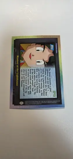 Pokemon Topps Series 2 EP13 Mystery at the Lighthouse Rainbow Foil Holo 1999 - Image 5