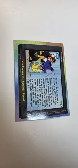 Pokemon Tv Animation Series 2 EP12 Here Comes the Squirtle Squad RAINBOW Foil - Image 3