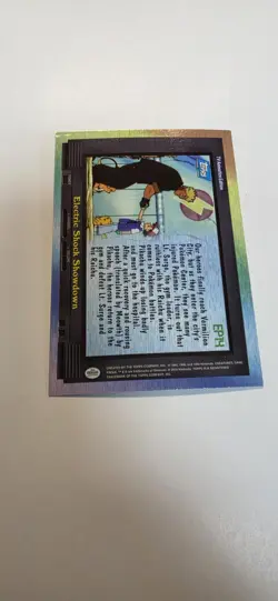 Topps Pokemon EP14 Electric Shock Showdown Rainbow Foil Blue Label - Image 3