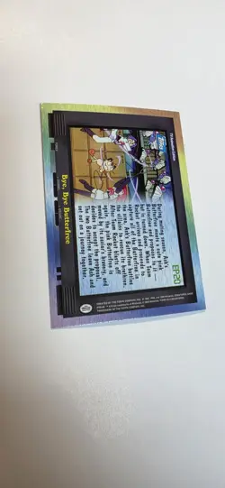 Pokemon Topps EP20 Bye, Bye Butterfree TV Animation Rainbow Foil Blue Logo - Image 4