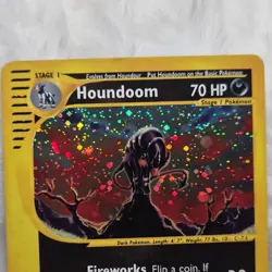 Pokemon Houndoom 2002 Holo Rare H11/H32 Stage 1 70 HP Nintendo - Image 5
