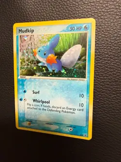 Mudkip Holo #018 Pokemon Black Star Promo Nintendo 2004 NM/Mint Condition - Image 3
