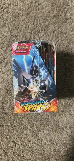 POKEMON TCG: Scarlet & Violet Surging Sparks Booster Box 36 Packs NEW SEALED - Image 3