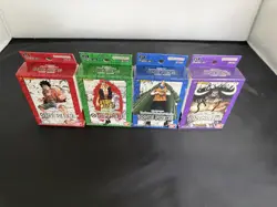 One Piece 1ST EDITION (Super Pre-Release) Starter Deck set - ST01-ST04 Sealed - Image 3