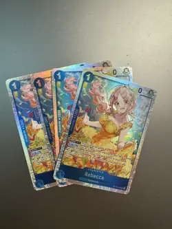 Rebecca OP15-053 Super Rare Adventure on Kami's Island One Piece NM PLAYSET - Image 1