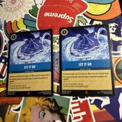 [2x] Disney Lorcana - 163/204 - Let It Go - Rare Non Foil - Image 1