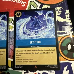 [2x] Disney Lorcana - 163/204 - Let It Go - Rare Non Foil - Image 2
