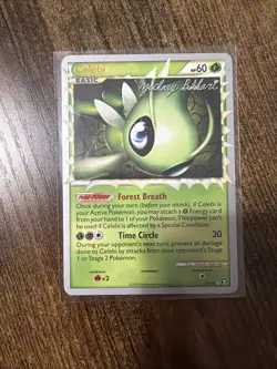 Celebi Prime 2012 World Championships Zachary Bokhari 92/102 Pokemon card - Image 1