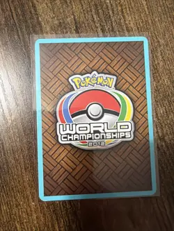 Celebi Prime 2012 World Championships Zachary Bokhari 92/102 Pokemon card - Image 2