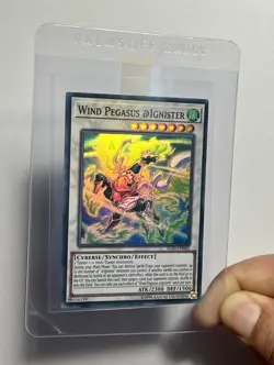 Wing Pegasus @Ignister IGAS-EN042 (LP) Super Rare Unlimited Yu-Gi-Oh! TCG Card - Image 3