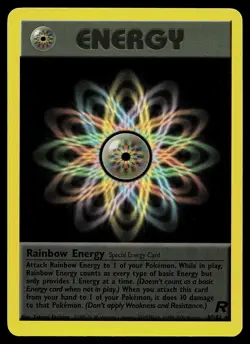 Pokemon Card - Rainbow Energy Team Rocket 80/82 Rare - Image 1