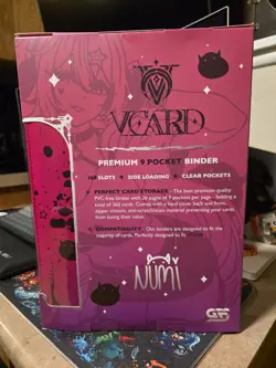 Gamersupps VCard Numi Edition Premium 9 Pocket No Ring Binder Holds 360 Cards - Image 2