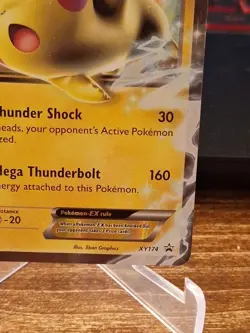 Pokemon Pikachu EX XY174 Black Star Promo 2016 Holo Card TCG - Image 4