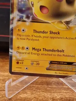 Pokemon Pikachu EX XY174 Black Star Promo 2016 Holo Card TCG - Image 5