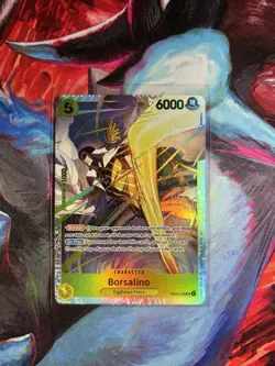 One Piece Card Game Borsalino SR EB04-058 OP15 English Version NM Yellow - Image 1
