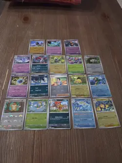 White Flare Poke Ball Reverse Holo Lot of 18 Cards English - NO DUPES - NM/M 🔥 - Image 2