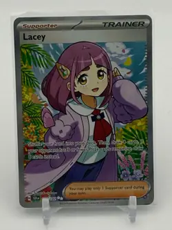 Lacey - 166/142 - Ultra Rare - Stellar Crown - Pokemon Card - NM/M - Image 1