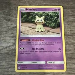 POKEMON MIMIKYU 97/236 RARE COSMIC ECLIPSE NM CARD - Image 1