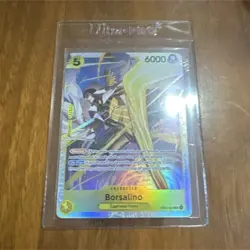 One Piece CCG Borsalino OP03-050 Holo Character Card 6000 Power - Image 1