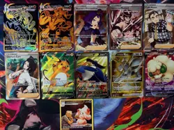 Pokemon Brilliant Stars Lot of 11 Cards - Secret Rare, FA V - Image 1