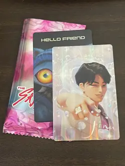 McDonald’s 2026 KPop Demon Hunters Saja Boys JINU Holo Card + Derpy & Pack Wrap - Image 1