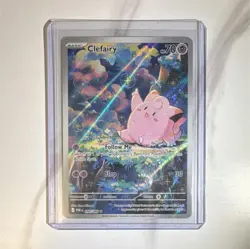 Pokemon Clefairy POR 094/068 Holo Psychic Card 2026 English Basic - Image 1