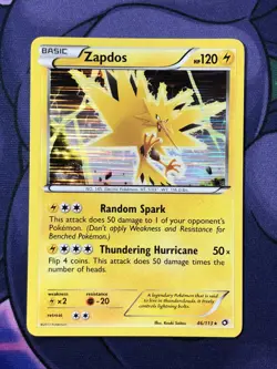 Zapdos 46/113 - Legendary Treasures - Holo Rare 2013 Pokemon Card NM + Near Mint - Image 1