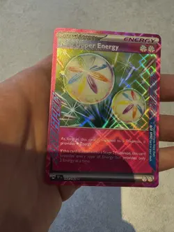 Pokemon Neo Upper Energy TCG Temporal Forces 162/162 Ace Spec Holo Card - Image 3