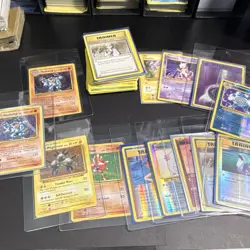 Pokemon Evolutions lot 50+ Cards 4 Holos 9 Reverse Holos rest mixed non holos - Image 1