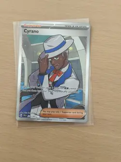 Pokemon Cyrano - 230/191 SV08: Surging Sparks Ultra Rare Pack Fresh TCG Card - Image 1