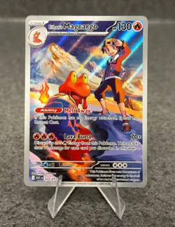 🔥 Ethan’s Magcargo 222/217 Illustration Rare NM | Ascended Heroes Pokemon Card - Image 1