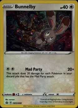 Bunnelby - Promo SWSH: Sword & Shield Promo Cards SWSH082 NM - Image 1