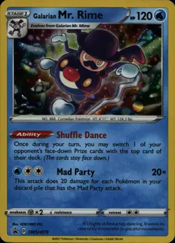 Galarian Mr. Rime - Promo SWSH: Sword & Shield Promo Cards SWSH079 NM - Image 1