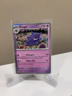 Pokemon Gengar Holo Card 94/165 Trading Card - Image 1