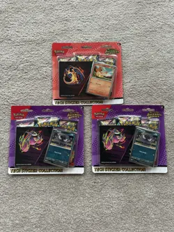 LOT of 3: Pokemon TCG Ascended Heroes Tech Sticker Collection Factory Sealed - Image 1