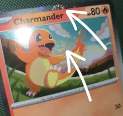 MOUTH DOUBLE WHOLE SWIRLS 🌀💫 Charmander 020/217 Cosmos Holo Pokemon Card - Image 1